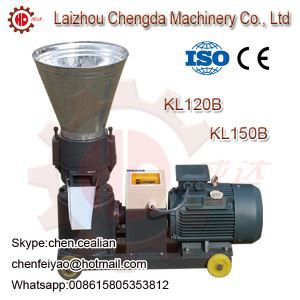 Kl120b 2.2kw 3 Kw Chicken Dog Feed Mill Flat Die Roller Driven Pigeon Pellet Machine